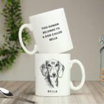 Personalised Dog Breed Design Ceramic Mug