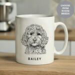 Personalised Dog Breed Design Ceramic Mug - Image 5