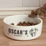 Personalised Dog Breed Design Ceramic Feeding Bowl - Image 4
