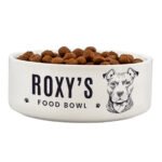 Personalised Dog Breed Design Ceramic Feeding Bowl - Image 5