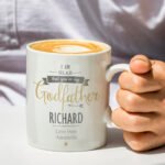 Personalised 'I Am Glad That You're My Godfather' Ceramic Mug - Image 2
