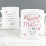 Personalised Floral Bouquet Design 'Happy Mother's Day' Ceramic Mug