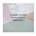 Personalised Geometric Design Glass Chopping Board/Worktop Saver - Image 4