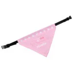 Personalised 'Princess' Crown Motif Pink Dog Bandana - Image 4