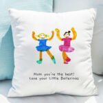 Personalised Children's Drawing Photo Upload Filled Cushion