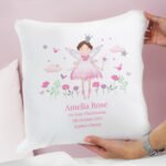Personalised Children's Fairy Princess Design Filled Cushion - Image 3