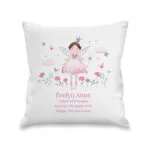 Personalised Children's Fairy Princess Design Filled Cushion - Image 4