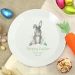 Personalised Children's Easter Bunny Design Plastic Plate - Image 4