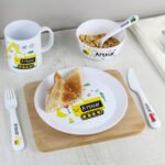 Personalised Children's Digger Design Plastic Plate - Image 5