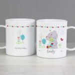 Personalised Children's Tiny Tatty Teddy Cuddle Bug Plastic Mug