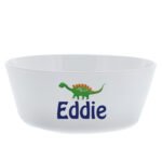 Personalised Children's Dinosaur Motif Plastic Bowl - Image 5