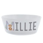 Personalised Children's Animal Alphabet Design Plastic Bowl - Image 3