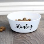 Personalised Name Only Plastic Cat Bowl - Image 2
