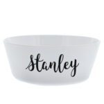 Personalised Name Only Plastic Cat Bowl - Image 4