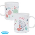 Personalised Children's Tiny Tatty Teddy Woodland Animals Design Plastic Mug - Image 4