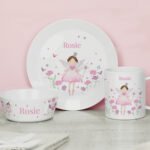 Personalised Children's Fairy Princess Design Plastic Bowl - Image 4