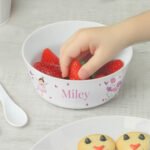 Personalised Children's Fairy Princess Design 3-Piece Plastic Breakfast Set - Image 4