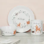 Personalised Children's Woodland Animals Design Plastic Mug - Image 6