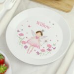 Personalised Children's Fairy Princess Design Plastic Plate - Image 2