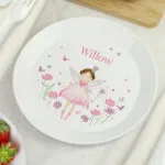 Personalised Children's Fairy Princess Design Plastic Plate - Image 2