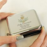 Personalised 'First Holy Communion' Chrome Plated Necklace Gift Box - Image 3