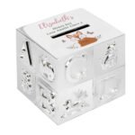Personalised Woodland Fox ABC Design Silver Plated Money Box - Image 4