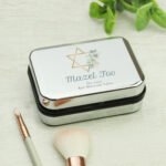 Personalised Any Message Bat Mitzvah Chrome Plated Necklace Gift Box