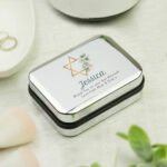 Personalised Any Message Bat Mitzvah Chrome Plated Necklace Gift Box - Image 4