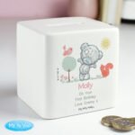 Personalised Tiny Tatty Teddy Woodland Animals Design Ceramic Square Money Box - Image 3