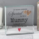 Personalised 'It Takes Someone Special' Crystal Glass Token - Image 2