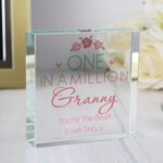Personalised 'One in a Million' Crystal Glass Token - Image 3