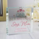 Personalised 'One in a Million' Crystal Glass Token - Image 4