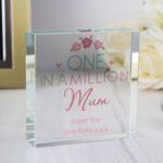 Personalised 'One in a Million' Crystal Glass Token - Image 5