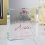 Personalised 'One in a Million' Crystal Glass Token - Image 7