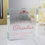 Personalised 'One in a Million' Crystal Glass Token - Image 8
