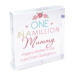 Personalised 'One in a Million' Crystal Glass Token - Image 9