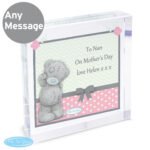Personalised Me to You Pastel Pink Polka Dot Design Crystal Glass Token - Image 4