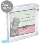 Personalised Me to You Pastel Pink Polka Dot Design Crystal Glass Token - Image 5