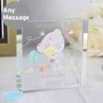 Personalised Tiny Tatty Teddy Cuddle Bug Crystal Glass Token - Image 2
