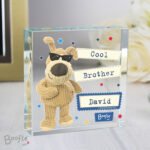 Personalised Boofle Stars Design Crystal Glass Token - Image 2