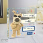 Personalised Boofle Stars Design Crystal Glass Token - Image 3