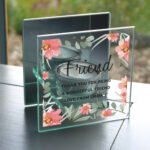 Personalised Floral Sentimental Design Mirrored Glass Tea Light Candle Holder - Image 5
