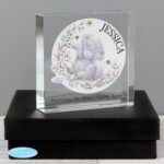 Personalised Me to You Bees Design Crystal Glass Token