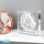 Personalised Me to You Bees Design Crystal Glass Token - Image 3
