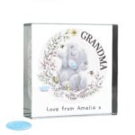 Personalised Me to You Bees Design Crystal Glass Token - Image 4