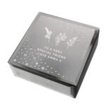 Personalised Any Message Floral Design Diamante Mirrored Glass Trinket Box - Image 5