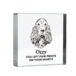 Personalised Dog Breed Design Crystal Glass Token - Image 4