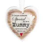 Personalised 'It Takes Someone Special' Hanging Wooden Heart Shaped Decoration - Image 4