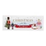 Personalised Christmas Nutcracker Design Wooden Mantel Decoration - Image 5