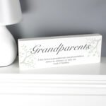 Personalised Any Message Branches Design Wooden Mantel Decoration - Image 2